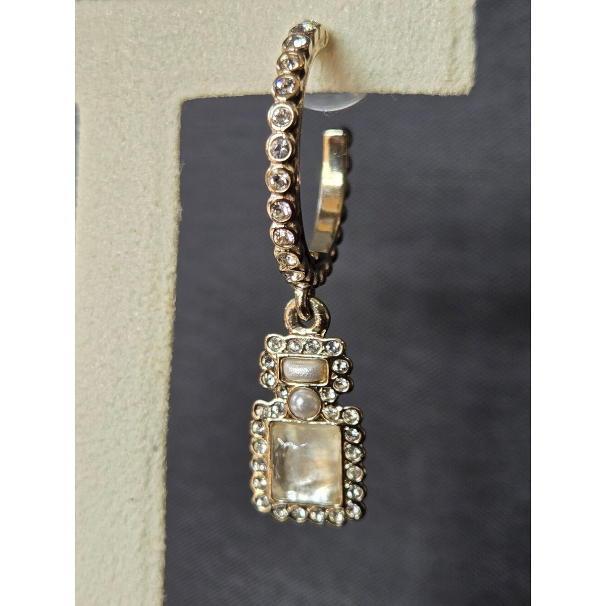 #192 - Chanel 2023 CC Logo & Perfume Bottle Drop Earrings