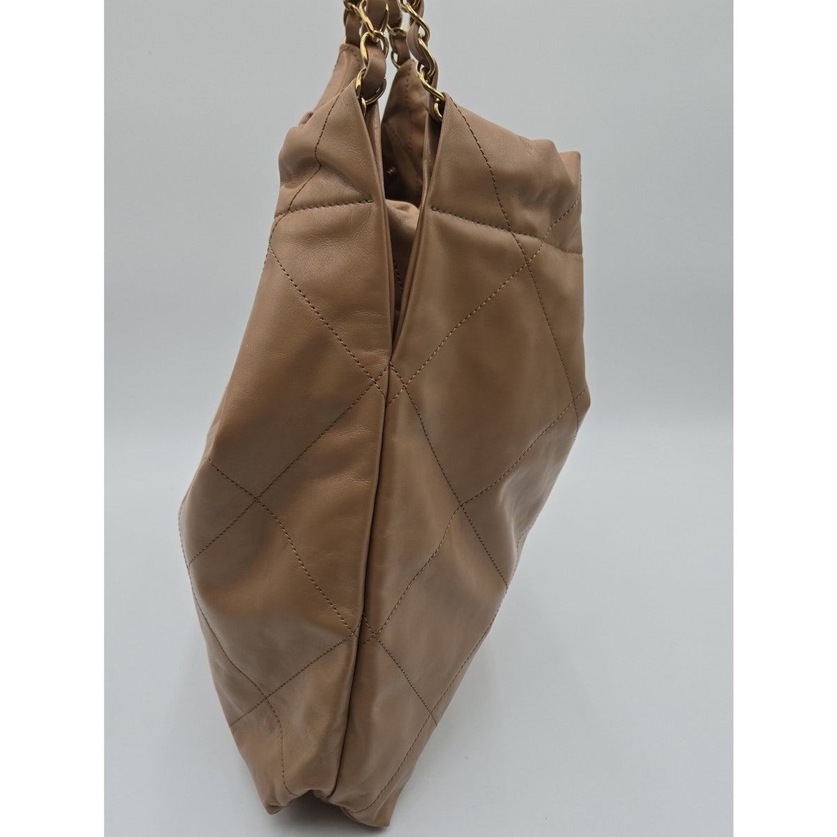CHANEL 22 - Beige/Tan Medium