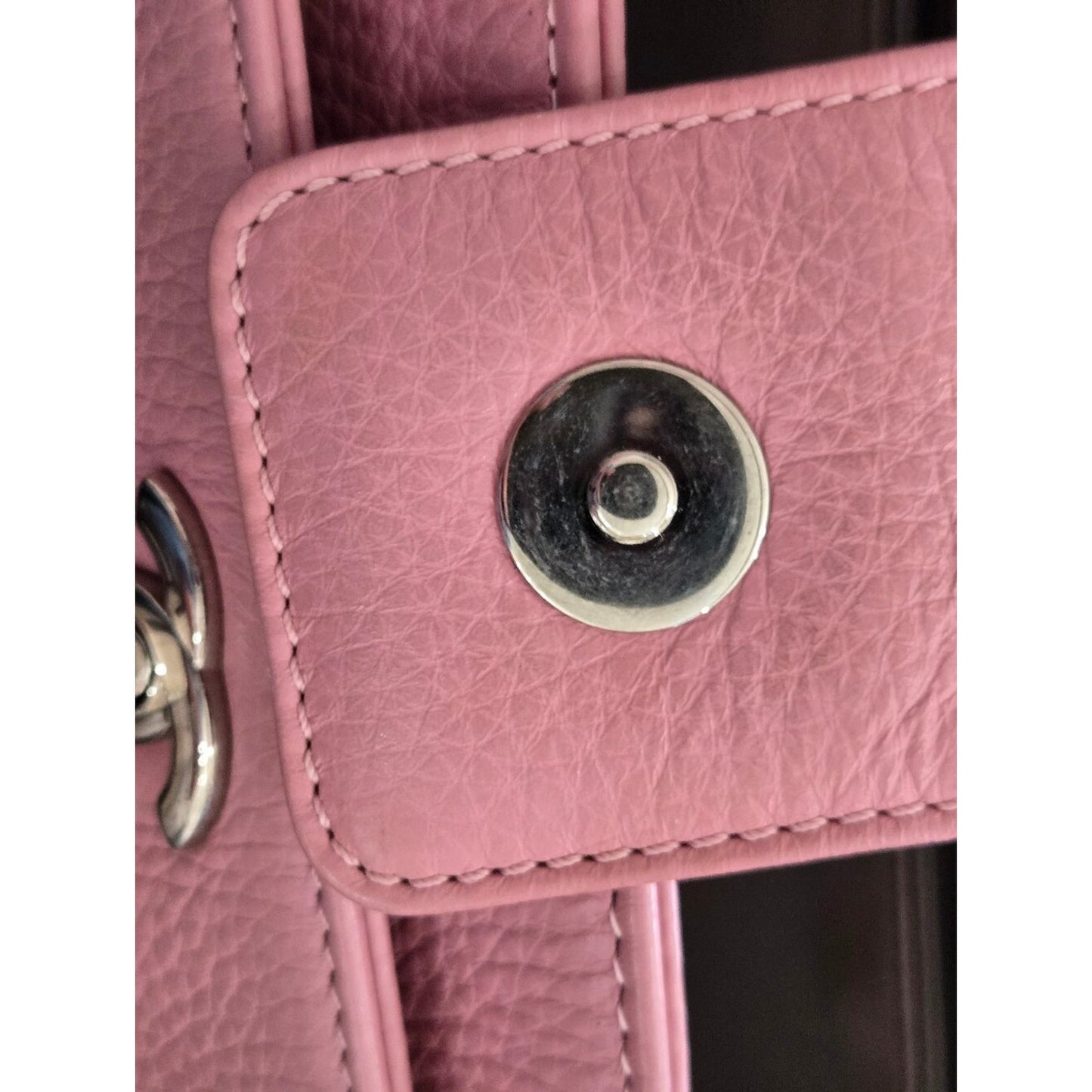 CHANEL Cerf Tote Pink Silver Hardware Series 20 - COA included