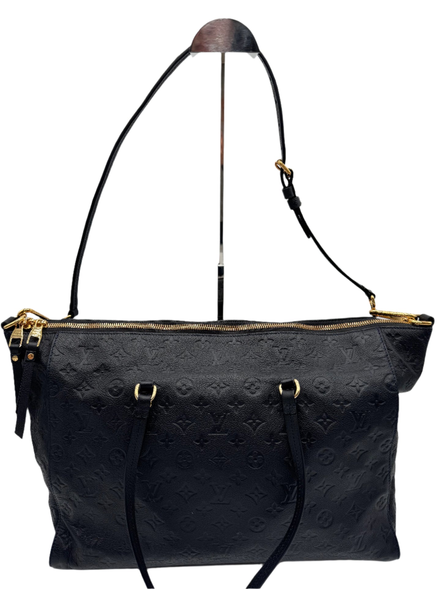 Louis Vuitton Monogram Empreinte Lumineuse GM - Infini Dark Navy Bag/Tote