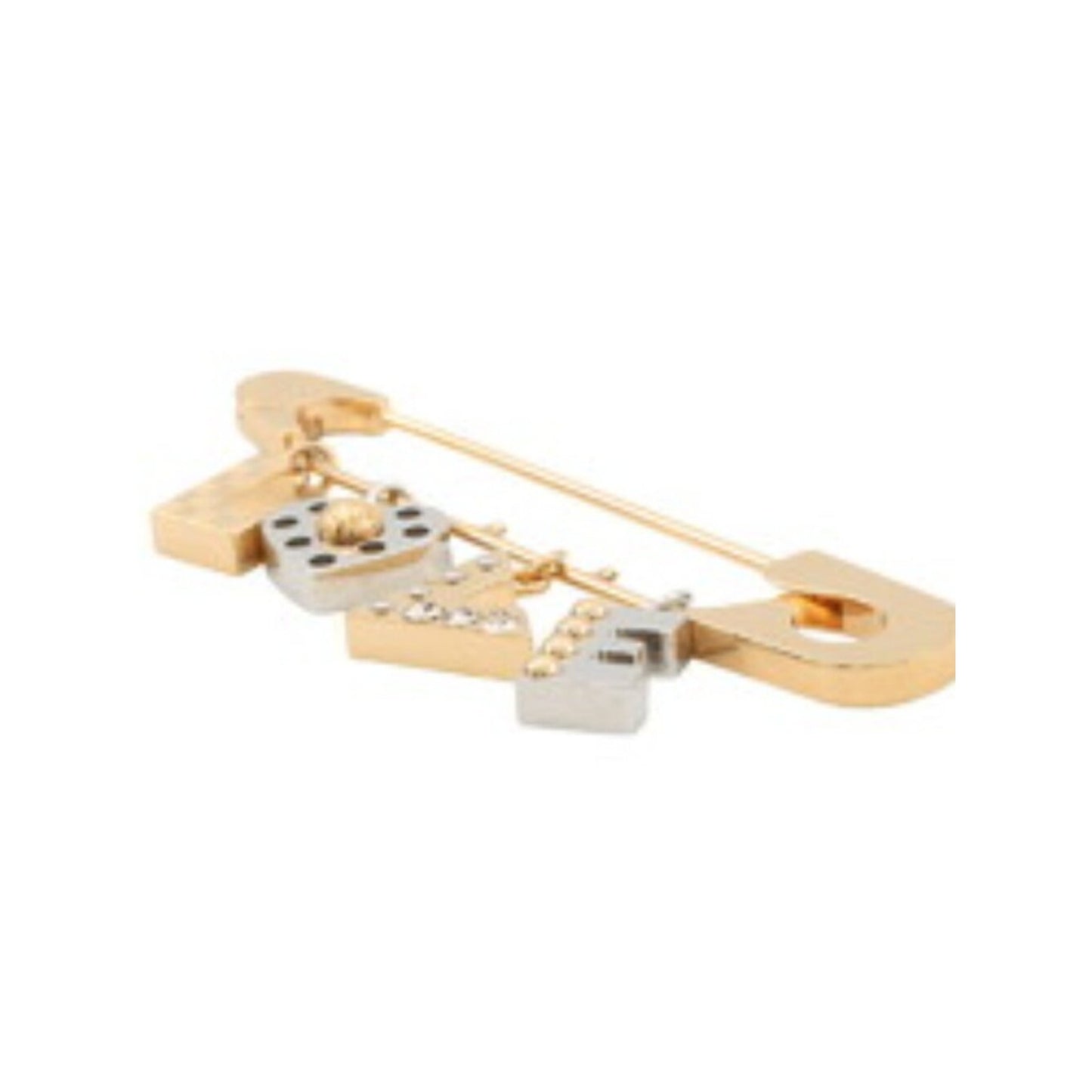 #135 - Louis Vuitton Brooch LOVE Safety Pin Motif M67035