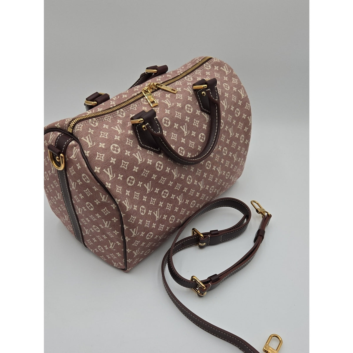 Louis Vuitton Mini Lin Speedy Bandoulière 30 (officially: Mini Lin Bondalier)