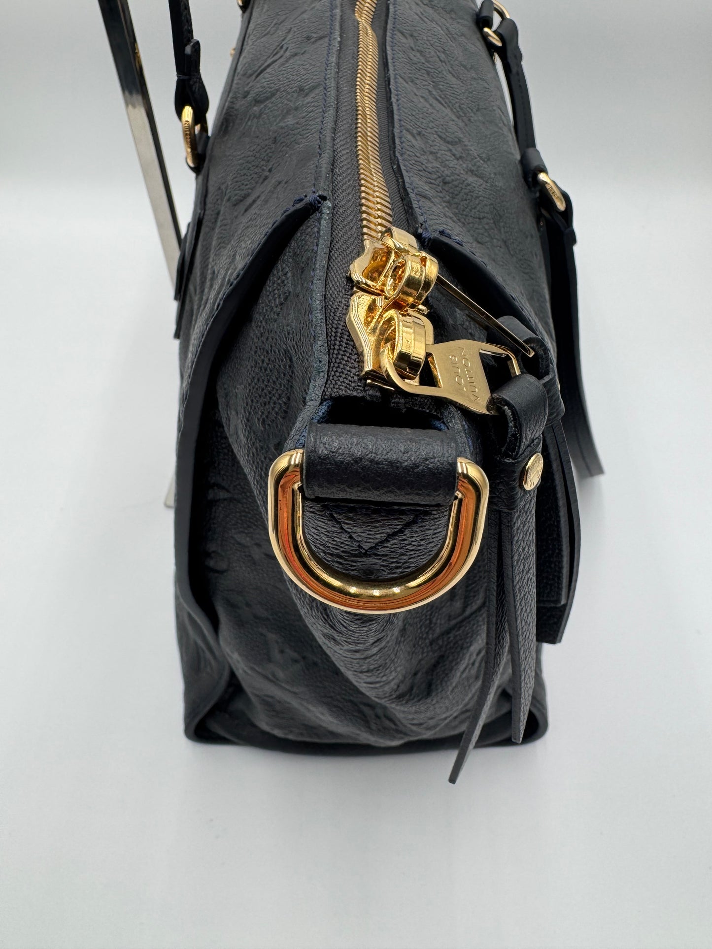 Louis Vuitton Monogram Empreinte Lumineuse GM - Infini Dark Navy Bag/Tote