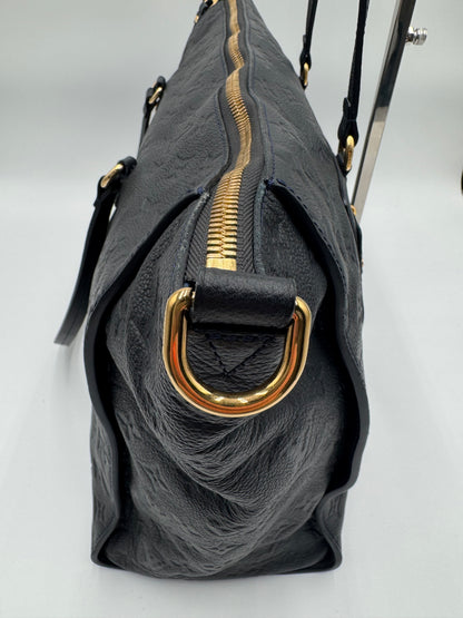 Louis Vuitton Monogram Empreinte Lumineuse GM - Infini Dark Navy Bag/Tote