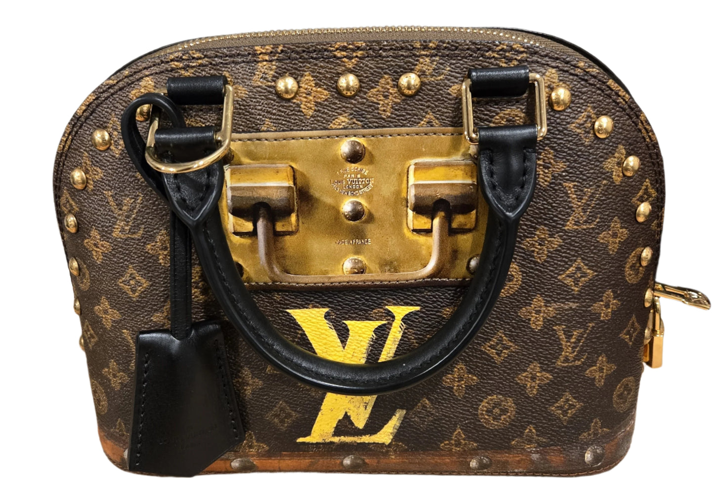 Louis Vuitton Monogram Transformed Time Trunk Alma BB Crossbody/Bag - LIMITED EDITION