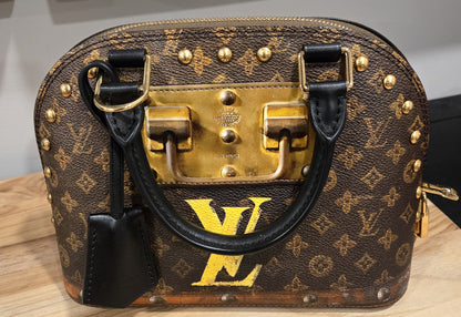 Louis Vuitton Monogram Transformed Time Trunk Alma BB Crossbody/Bag - LIMITED EDITION