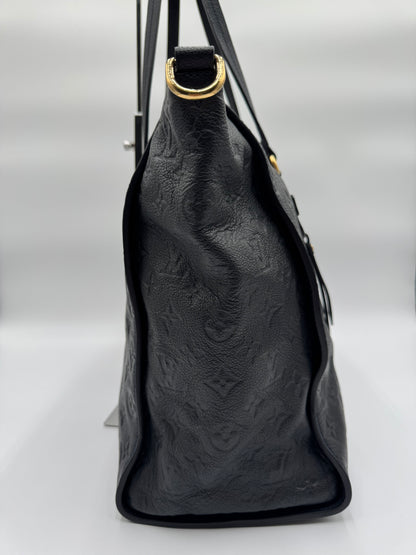 Louis Vuitton Monogram Empreinte Lumineuse GM - Infini Dark Navy Bag/Tote