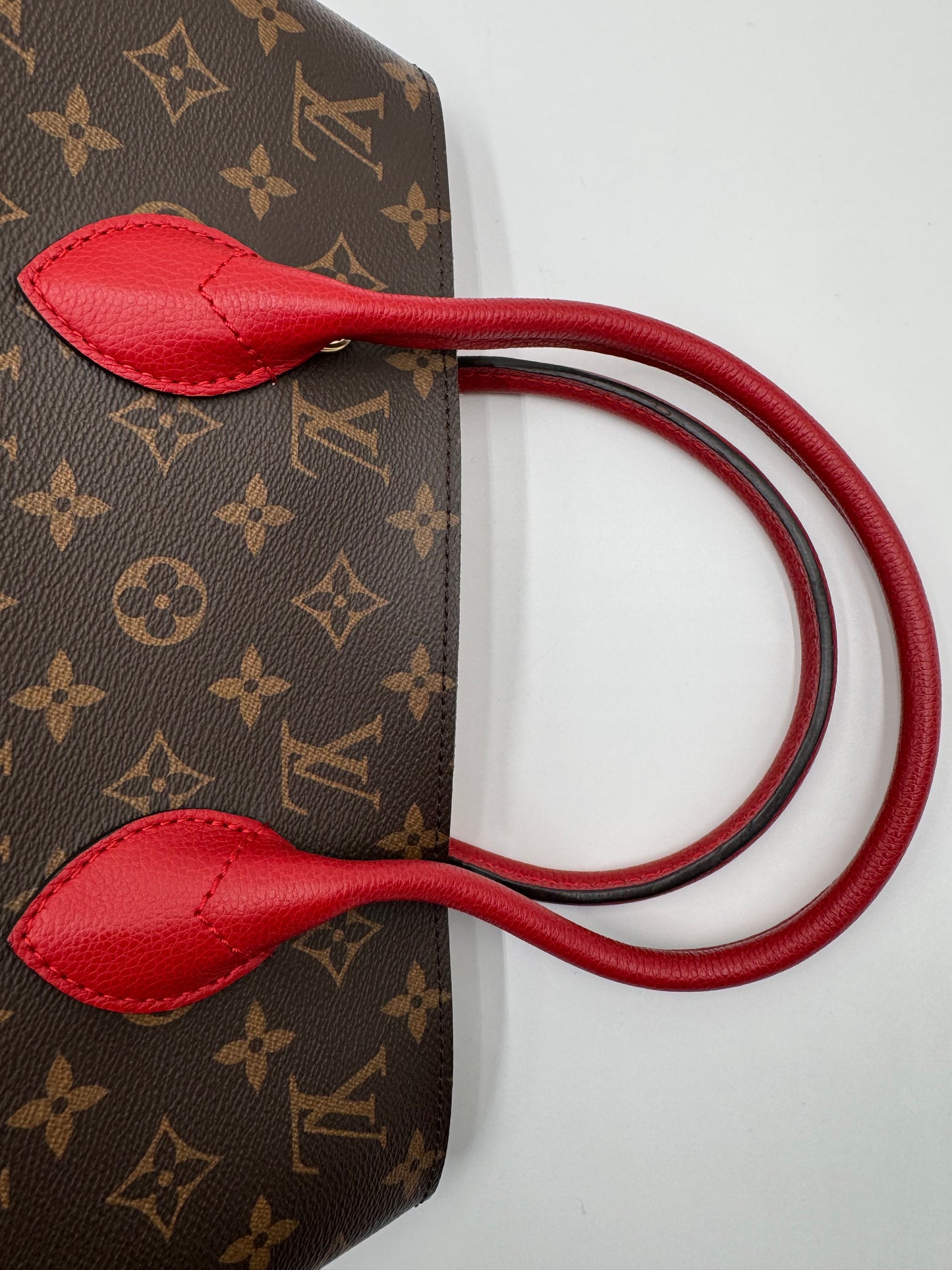 Louis Vuitton Monogram Flandrin Cerise Canvas Handbag - LIKE NEW