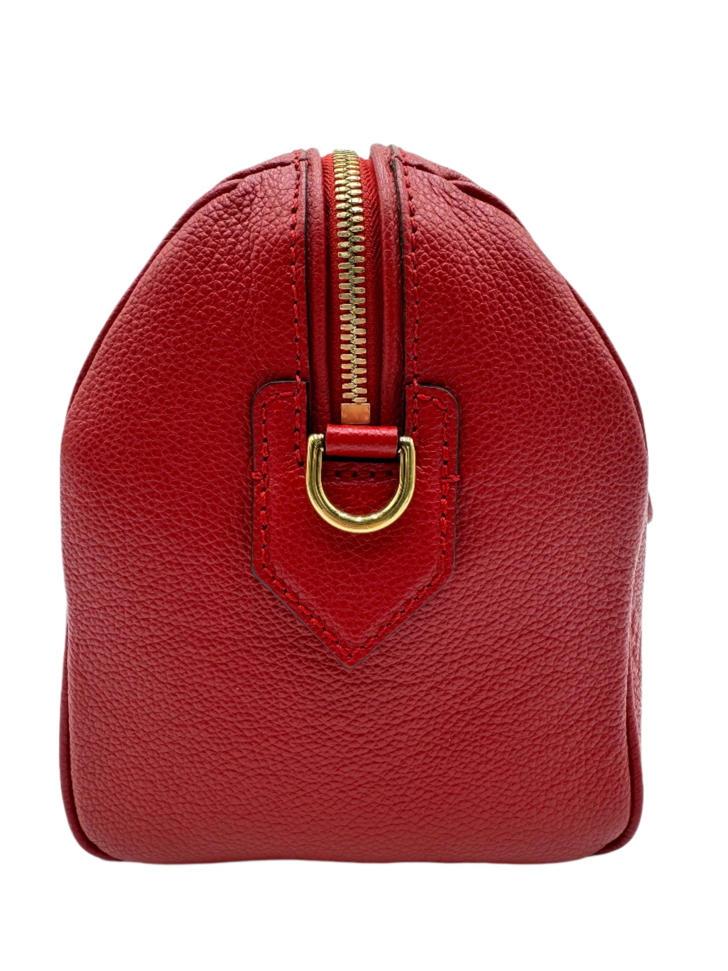 Louis Vuitton Speedy Bandouliere 25 Boston Bag Monogram Empreinte Scarlet (Red)