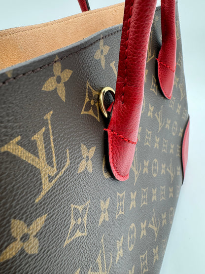 Louis Vuitton Monogram Flandrin Cerise Canvas Handbag - LIKE NEW