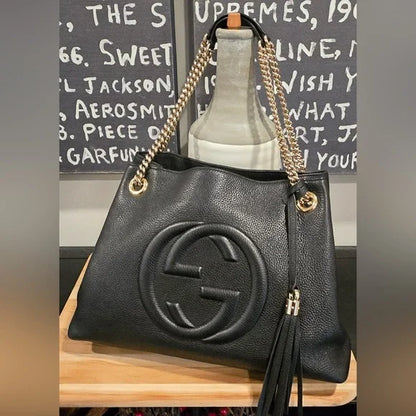 Gucci Black Soho Shoulder Bag