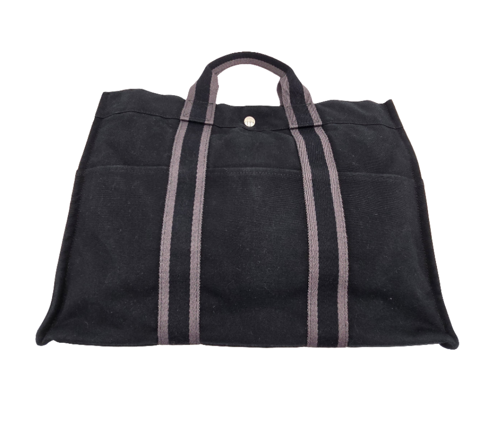 Hermès Toile Fourre-Tout PM