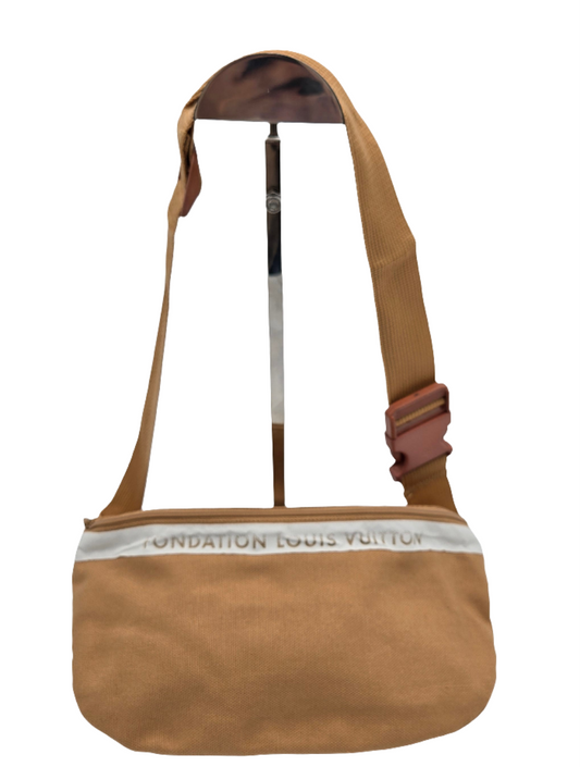 NWT Louis Vuitton Fondation Camel Bumbag/Sling Bag