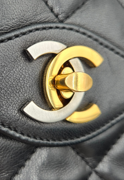 CHANEL Paris Limited Matelasse Lambskin Leather Chain Shoulder Bag 20057