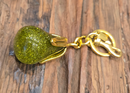 Pear charm / Key Holder