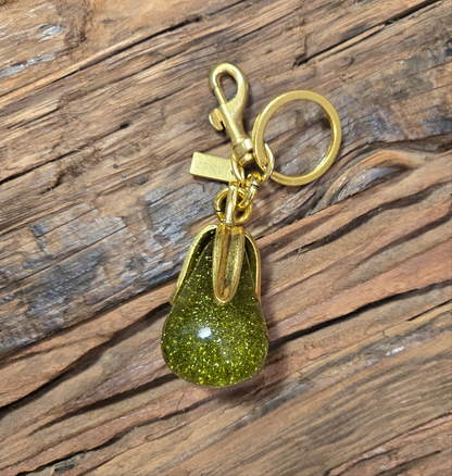 Pear charm / Key Holder