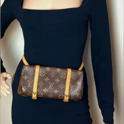 Louis Vuitton Pochette Marelle PM Monogram Belt/Crossbody Bag