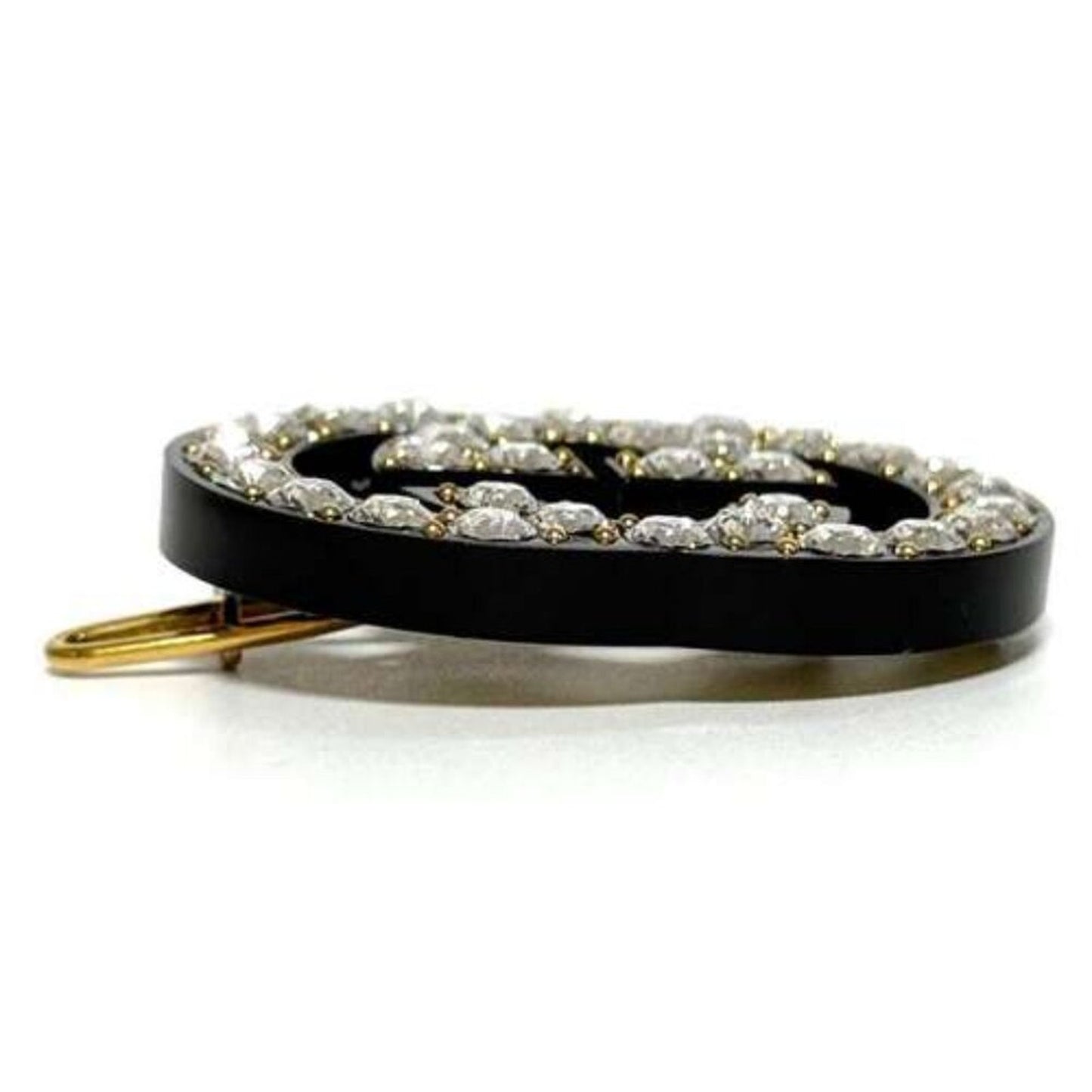 #107 - Gucci Women's Hairpin Hair Clip Barrette Double G