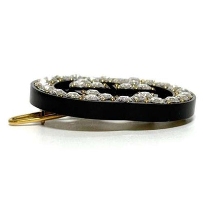 #107 - Gucci Women's Hairpin Hair Clip Barrette Double G