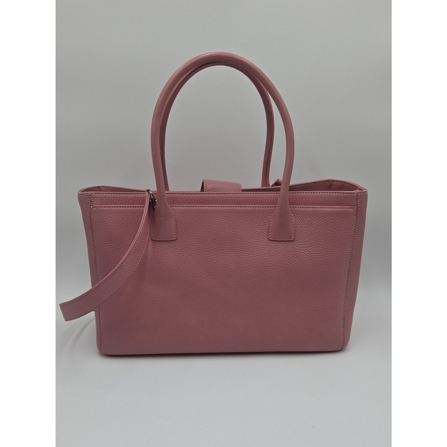 CHANEL Cerf Tote Pink Silver Hardware Series 20 - COA included