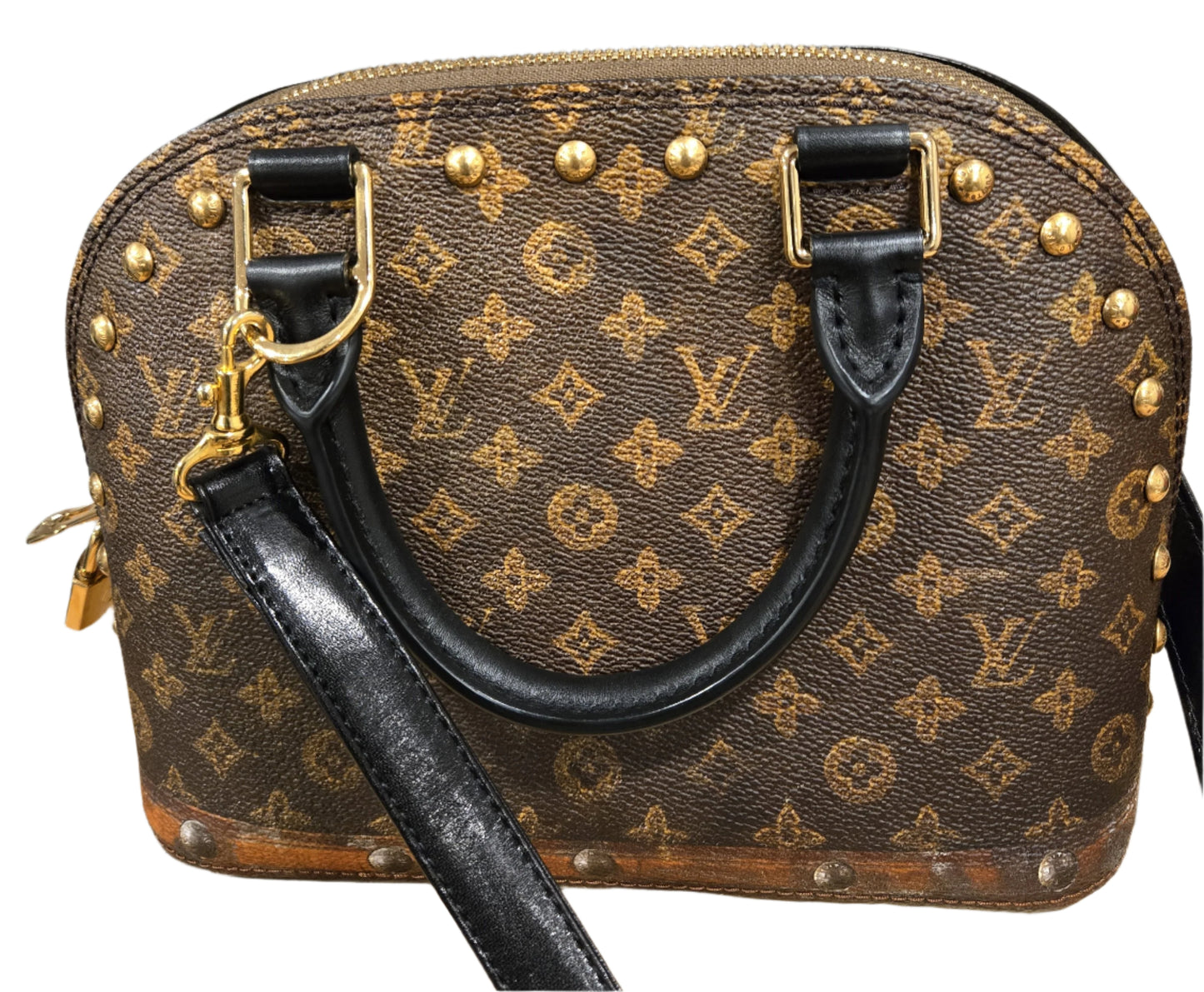 Louis Vuitton Monogram Transformed Time Trunk Alma BB Crossbody/Bag - LIMITED EDITION