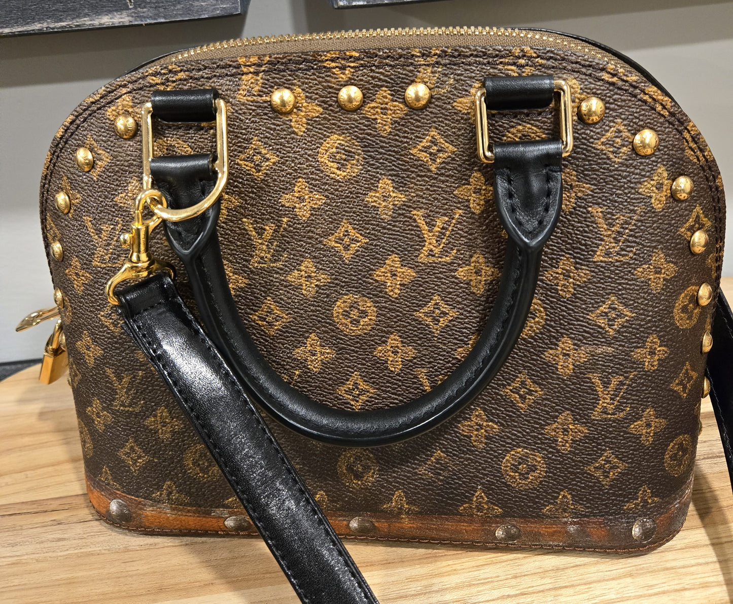 Louis Vuitton Monogram Transformed Time Trunk Alma BB Crossbody/Bag - LIMITED EDITION