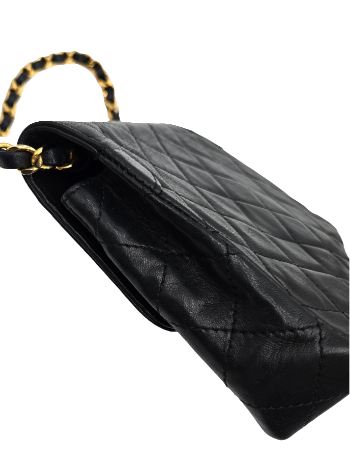 CHANEL Paris Limited Matelasse Lambskin Leather Chain Shoulder Bag 20057