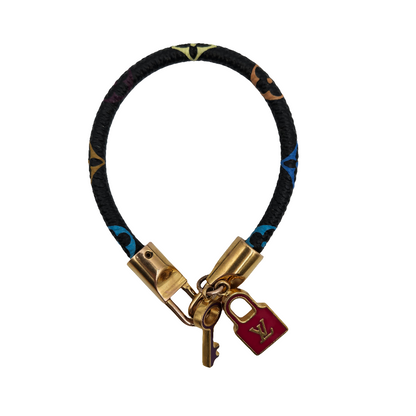 LOUIS VUITTON MONOGRAM MULTICOLOR BRACELET LUCK IT BRACELET/1A8608