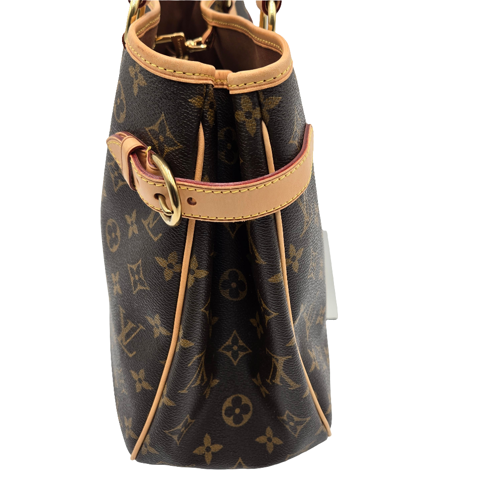 Louis Vuitton Monogram Batignolles Horizontal Brown M51154 w/Gold Hardware