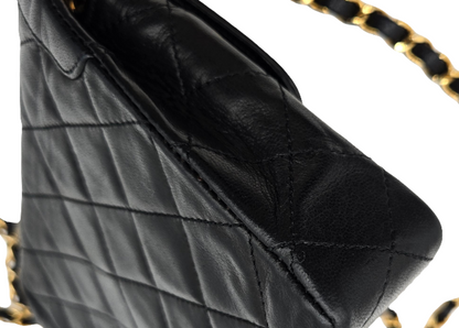 CHANEL Paris Limited Matelasse Lambskin Leather Chain Shoulder Bag 20057