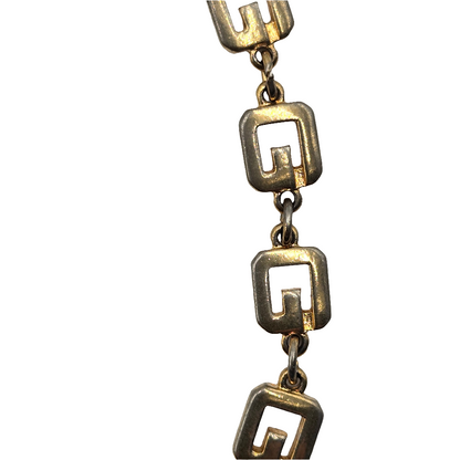 Givenchy
Vintage G Logo Collar Necklace and Bracelet - Vintage