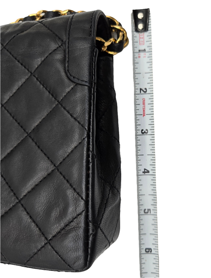 CHANEL Paris Limited Matelasse Lambskin Leather Chain Shoulder Bag 20057