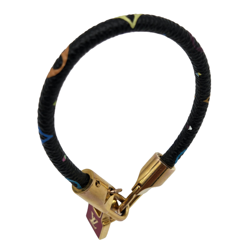 LOUIS VUITTON MONOGRAM MULTICOLOR BRACELET LUCK IT BRACELET/1A8608
