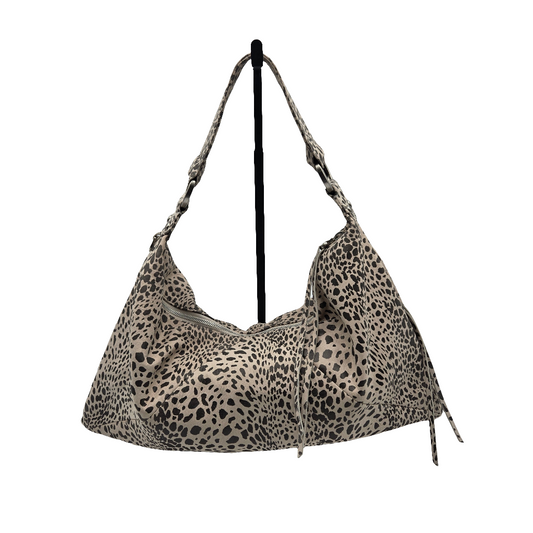 HOBO Women's Paulette Cheetah Print Shoulder Bag Cheetah - NEW WITH TAGS