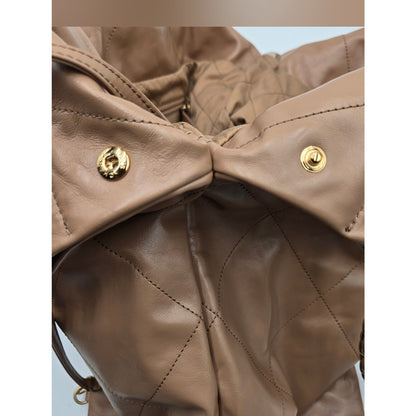 CHANEL 22 - Beige/Tan Medium