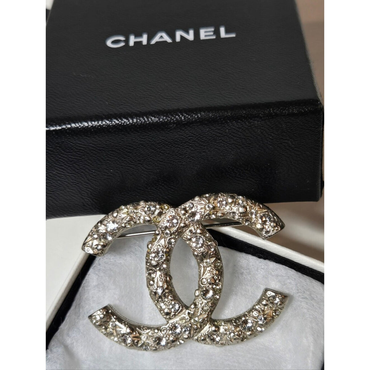 #1111 Chanel CC Brooch 2014