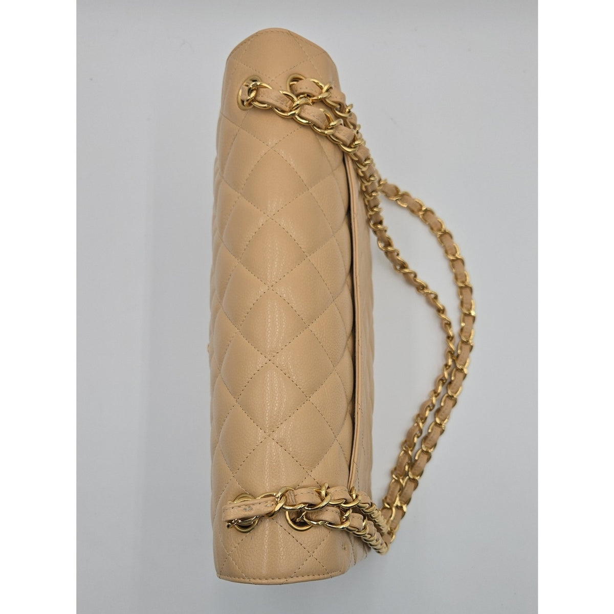 Chanel Jumbo Double Flap Caviar Beige SERIES