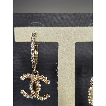 #192 - Chanel 2023 CC Logo & Perfume Bottle Drop Earrings