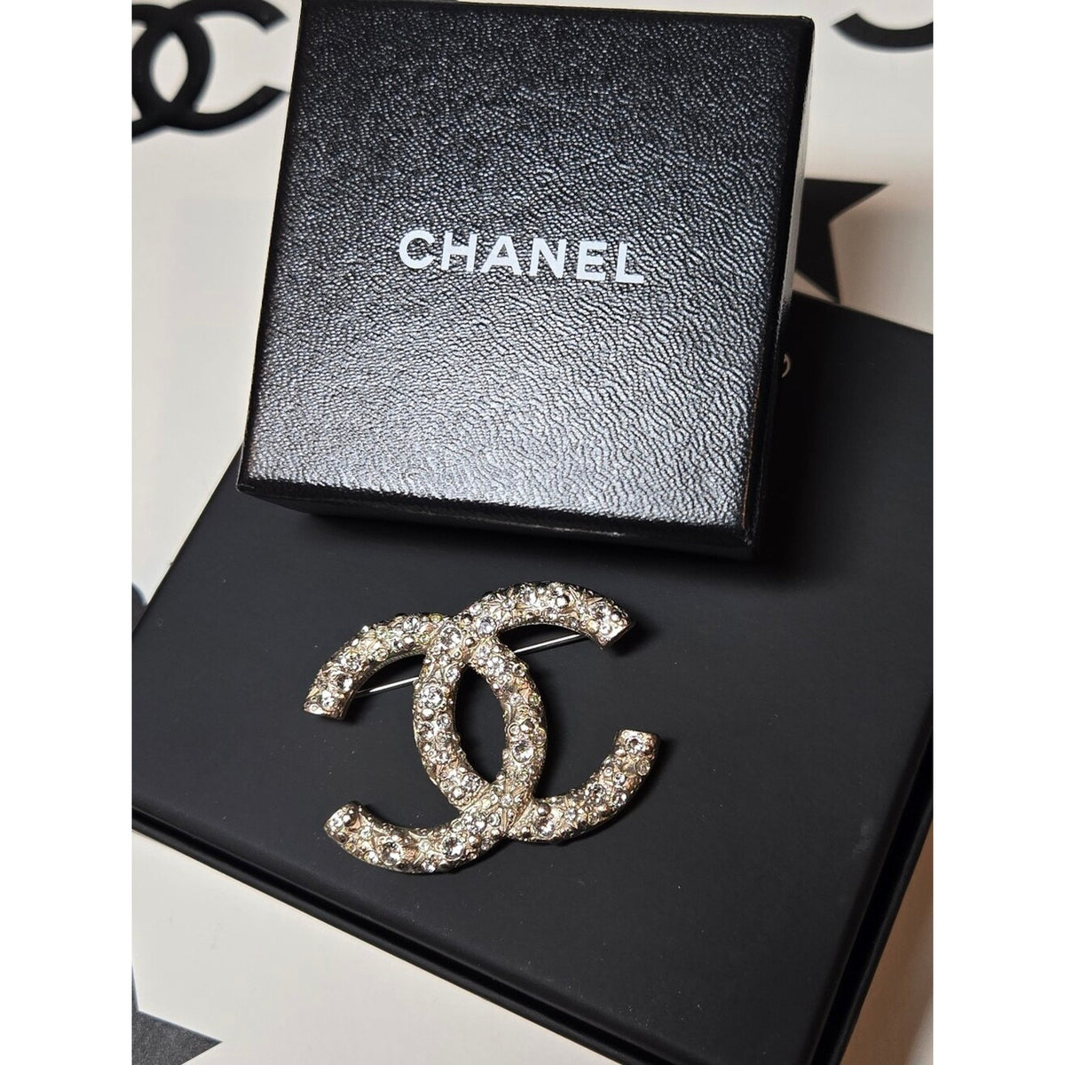 #1111 Chanel CC Brooch 2014