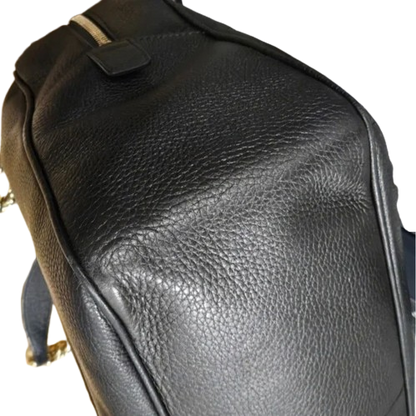 Gucci  Black Leather Soho Shoulder Bag