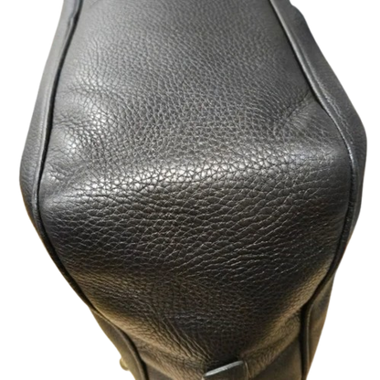 Gucci  Black Leather Soho Shoulder Bag