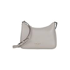 Kate Spade New York Bradley Pebbled Leather Medium Crossbody True Taupe, New w/Tags