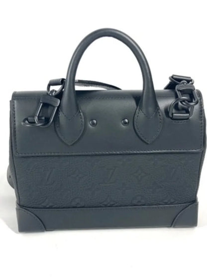 LOUIS VUITTON M24436 Taurillon Steamer PM / 2WAY Shoulder Crossbody, Handbag