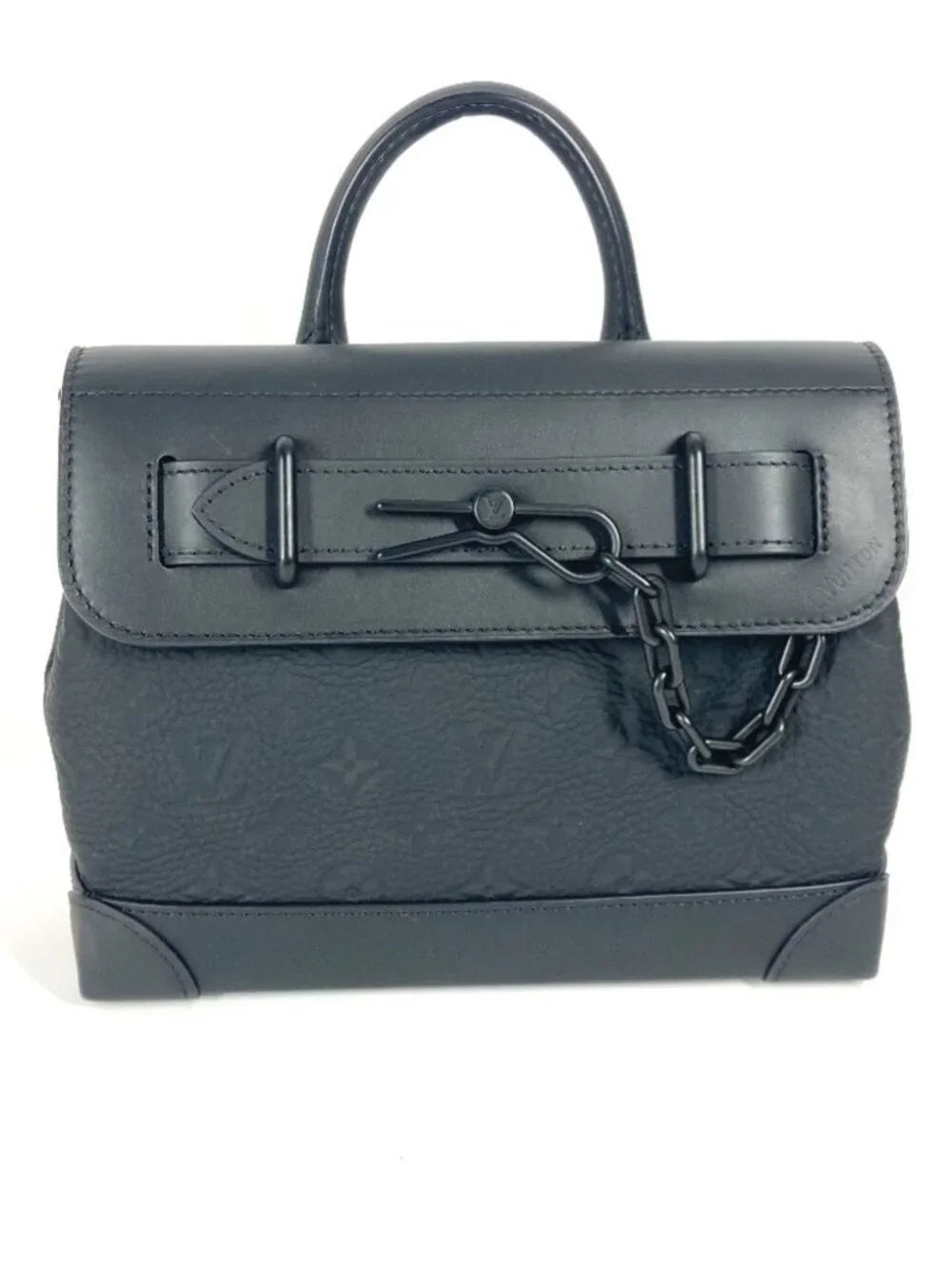 LOUIS VUITTON M24436 Taurillon Steamer PM / 2WAY Shoulder Crossbody, Handbag