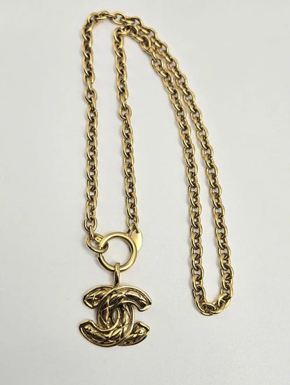 #1107 - Chanbel Line Jewelry vintage GP - VINTAGE