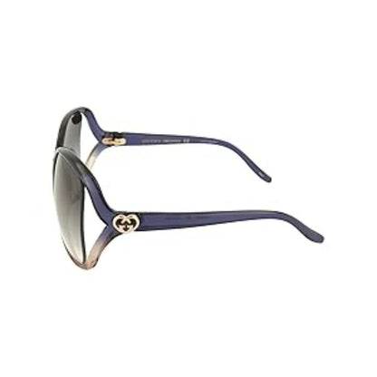 Gucci Sunglasses Square Blue Grey - NEW, never used