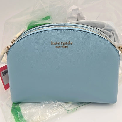 Kate Spade New York Spencer Double Zip Dome Crossbody Teacup