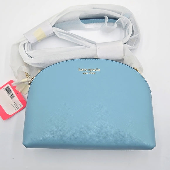 Kate Spade New York Spencer Double Zip Dome Crossbody Teacup