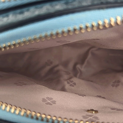 Kate Spade New York Spencer Double Zip Dome Crossbody Teacup