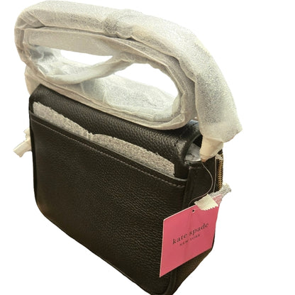 Kate Spade Laurel Way Large Carsen Saffiano Leather Crossbody Black